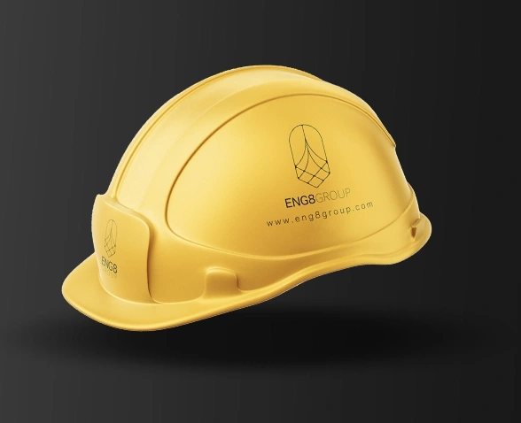 هویت بصری گروه مهندسین هشت